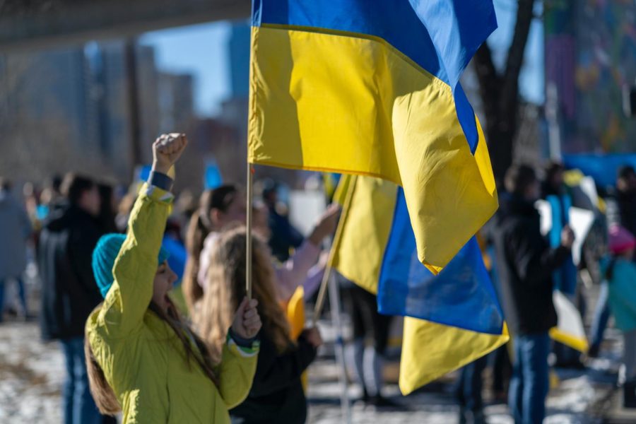 Protests all over the world demonstrate solidarity with Ukraine and its citizens