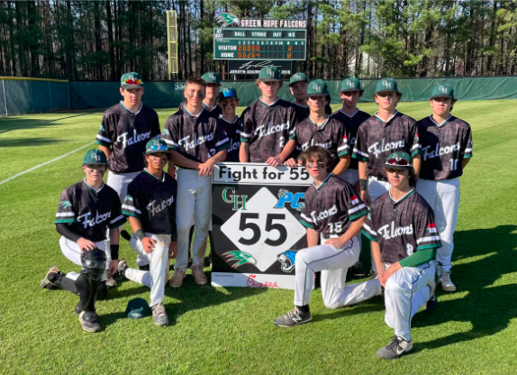 Baseball Jerseys, Falcon Creek Middle School Falcons 