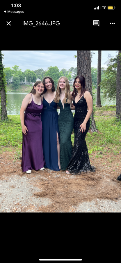 Pictured (left to right): Sarah Carss, Natalie Deeb, Emily Jeffrey, and Preeti Chandra