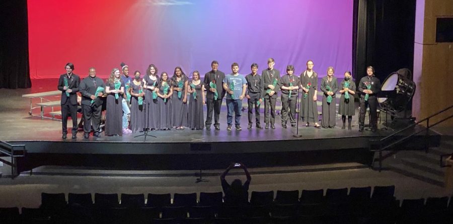 Chorus performed their final concert of the year, showcasing the talent and community they've built through the year.