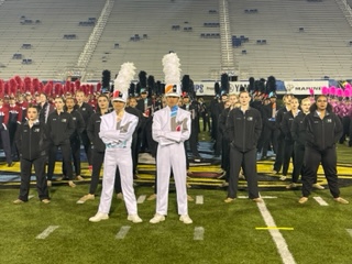 The Green Hope Marching Band placed 5th in the finals at the BOA competition in Delaware.