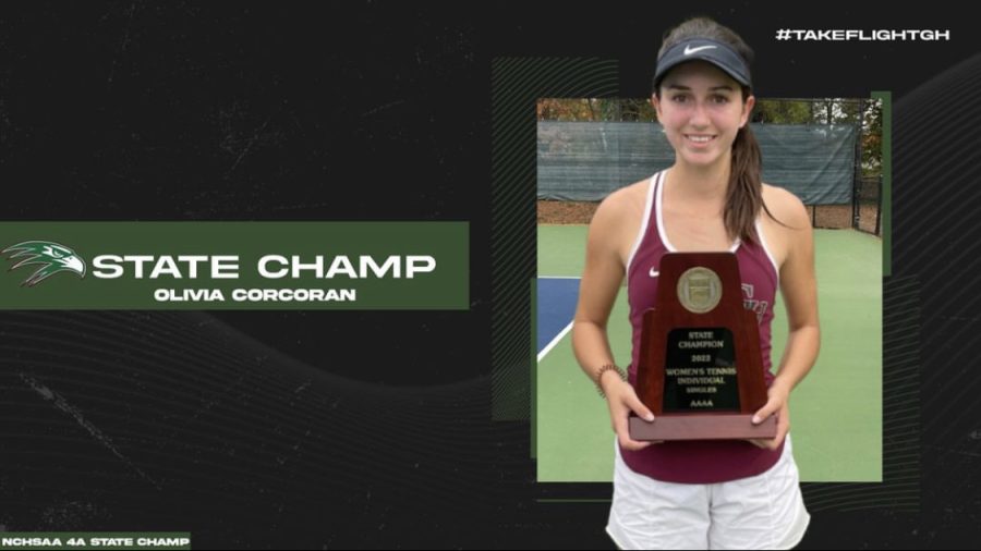 Olivia+Corcoran+takes+home+another+State+Championship+title+for+Green+Hope.
