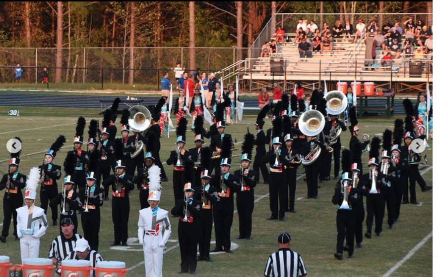 The Green Hope Marching Band finished their competitive season on Saturday, October 29.