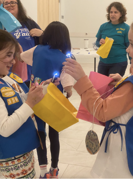 The program encourages Girl Scouts to take action on issues they care about within their own communities.