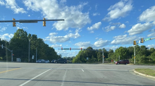 Intersections, like the one pictured above, are especially deadly for cyclists and pedestrians who may not be noticed by oncoming vehicle drivers. 