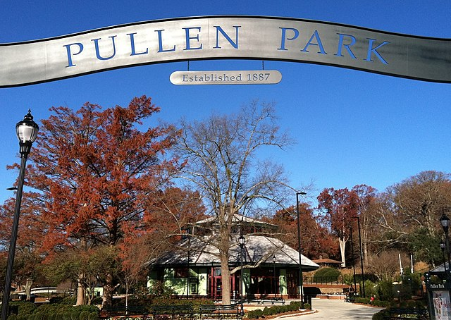 Pullen Park was a popular spot for birthday parties and picnics.