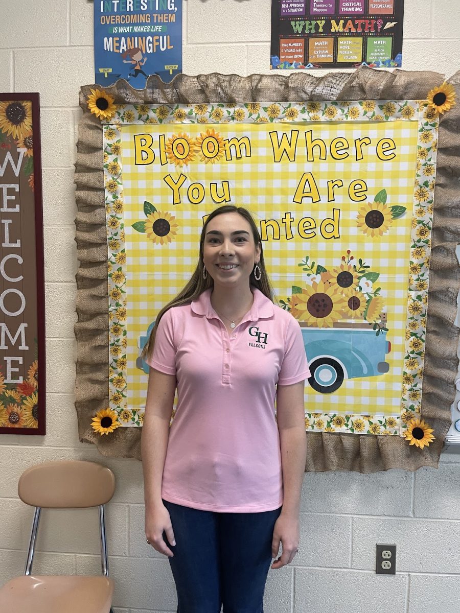 Ms. Alyssa Eickler teaches both Math 3 and AP Statistics. She is also the Key Club Advisor