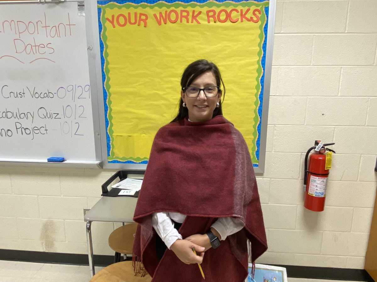 Ms. Erica Whitesock teaches Earth and Environmental Science at Green Hope. 