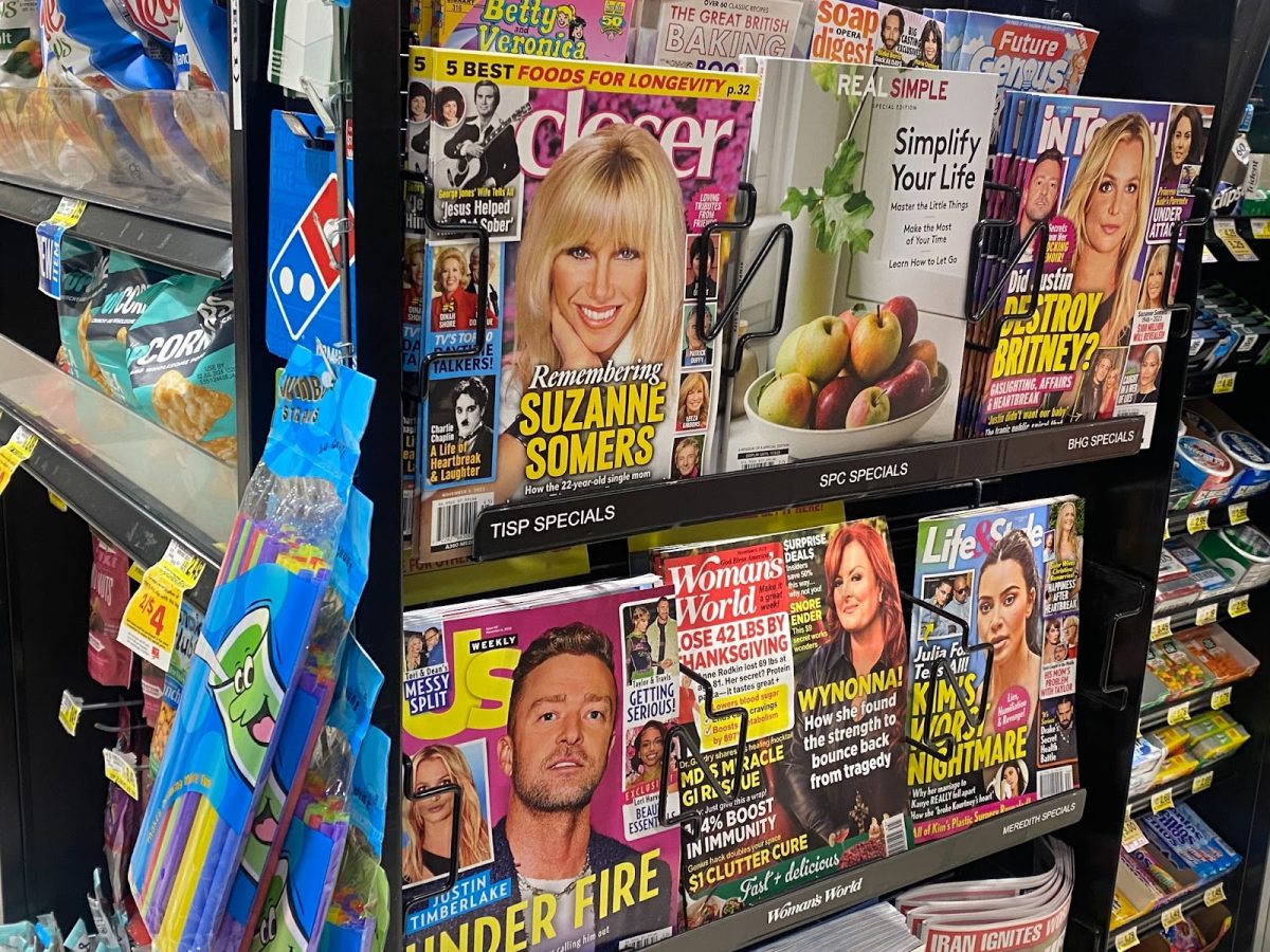 Even when shopping, one can see the many scandals splashed across the front pages of magazines all around checkout zones in stores such as Harris Teeter, Publix, and Walmart.