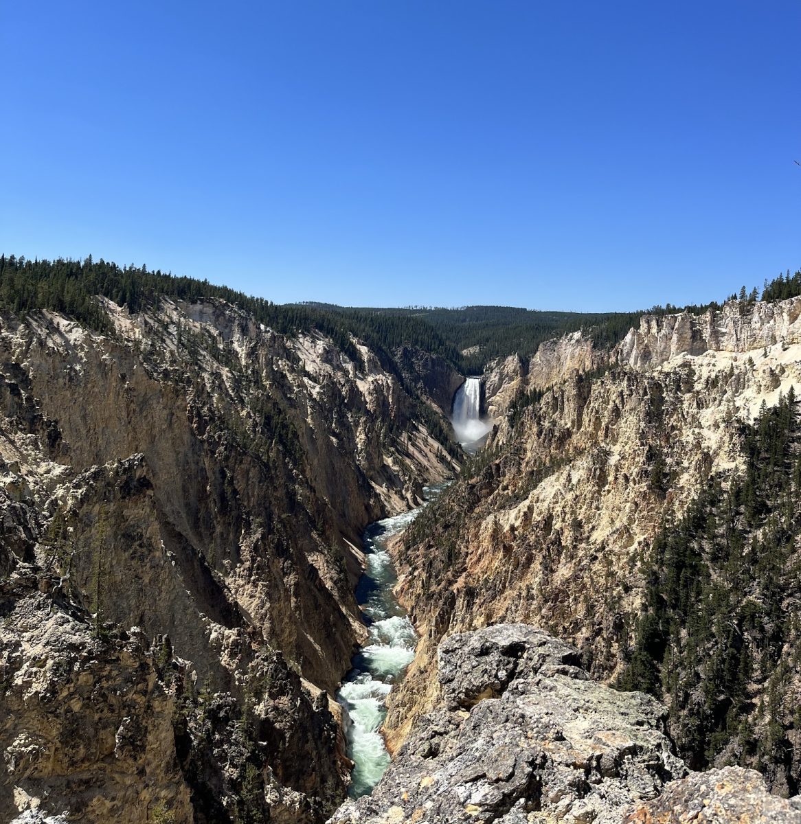 Yellowstone National Park is home to more than 500 active geysers and 290 waterfalls.