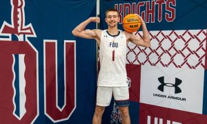 Kody Frey ('25) will continue his basketball career at FDU, a Division I school in New Jersey. Photo used with permission from Kody Frey