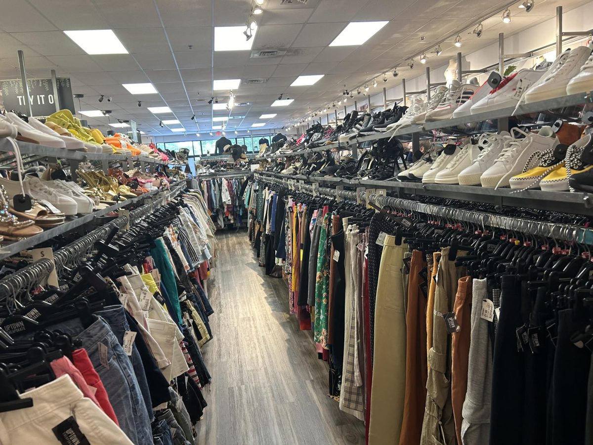 Well-organized and overflowing with options, Uptown Cheapskate also has more formal attire, such as dresses and button-down shirts.