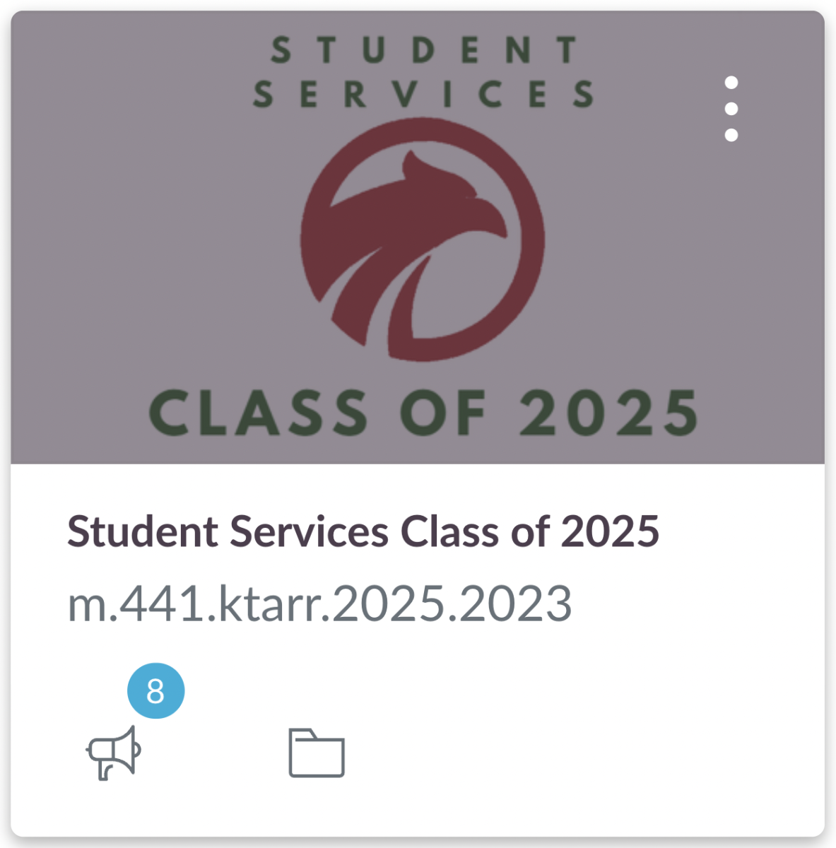 The Student Services Class of 2025 Canvas page contains information about workshops, information sessions, and senior conferences with counselors. Check out the Canvas page through a WCPSS Students account and stay updated on new dates. 