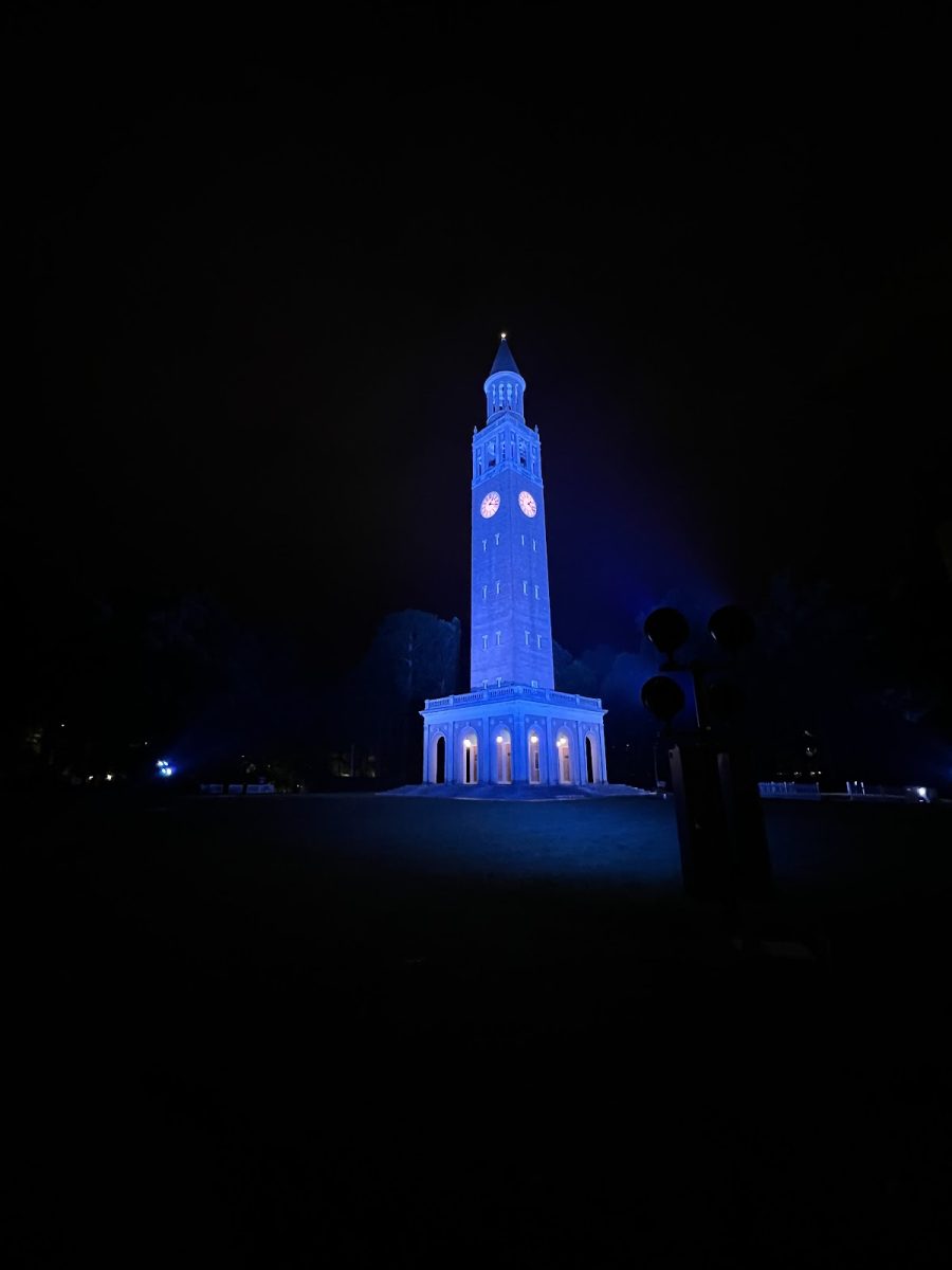 The Morehead-Patterson Bell Tower is a highlight of the University of North Carolina at Chapel Hill (UNCCH). Keep track of how many recommendations the colleges of your choice require; UNCCH requires applicants to submit a minimum one letter of recommendation.