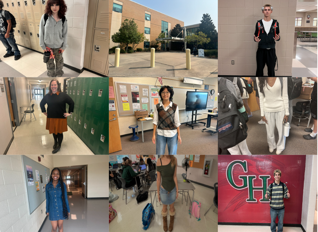 The Green Hope community is full of fashion, especially around fall!