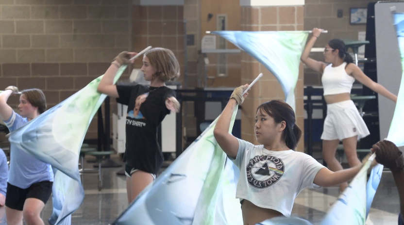 Art in action: Colorguard