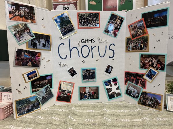 Nine green hope students participate in the NC Honors Chorus performance. Photo used with permission from Mr. Allen Botwick.