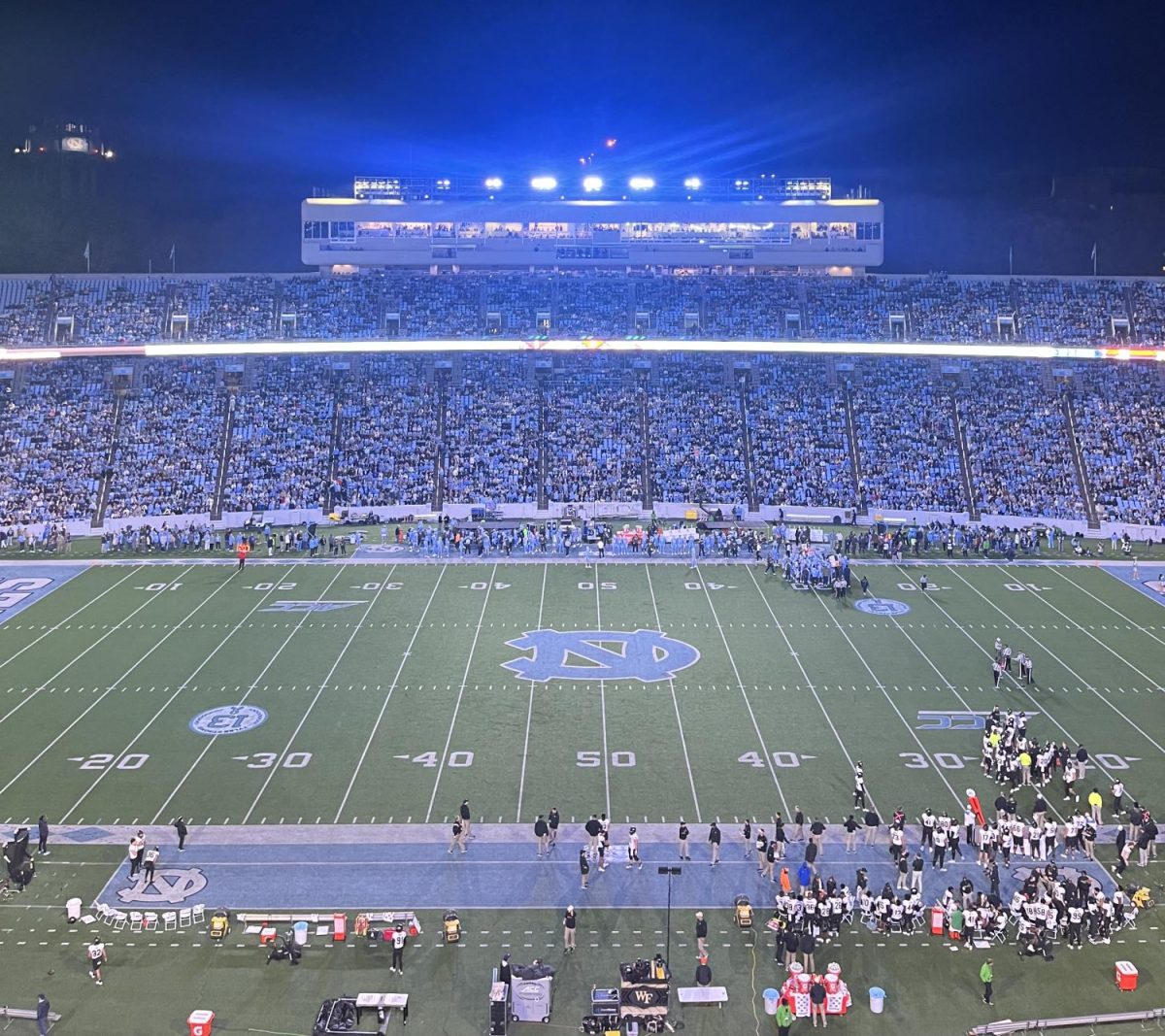 Bill Belichick will lead the Tar Heels from
Kenan Memorial Stadium beginning in 2025