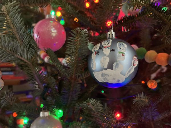 Hand Painted ornaments are a fun holiday craft that everyone in the family can do - regardless of age! 