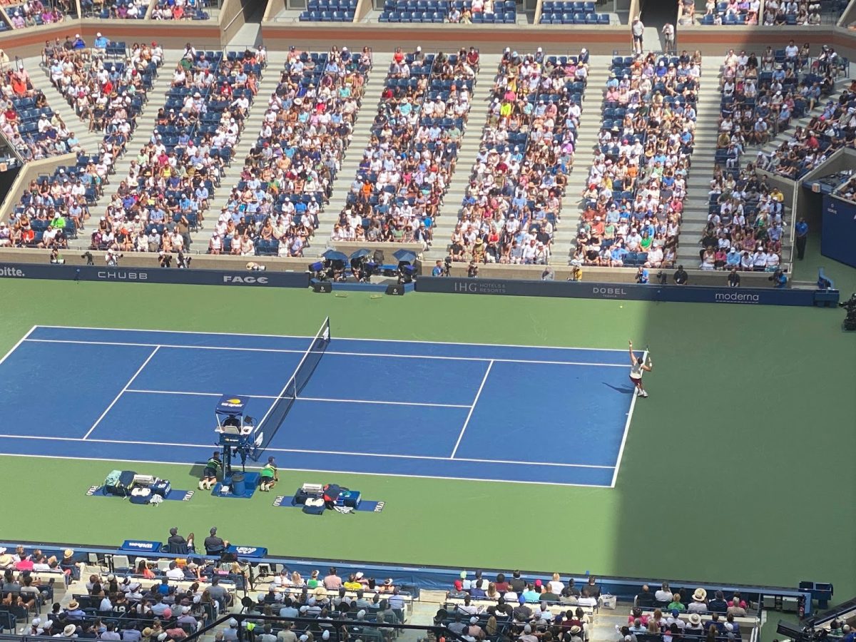 Carlos Alcaraz at the 2023 US Open. He won the tournament in 2022, being only 19 at the time.