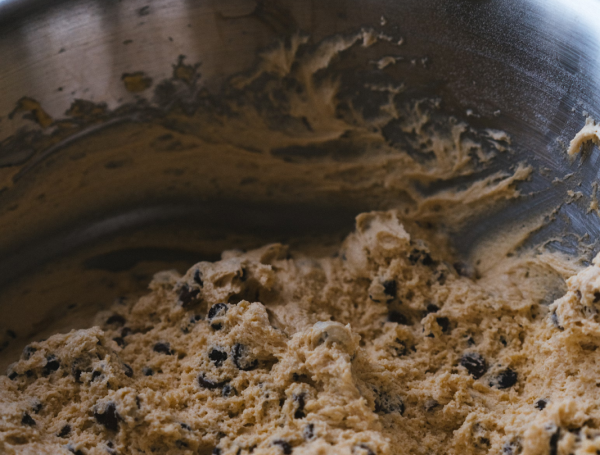 Enjoy spoonfuls of edible cookie dough straight from the bowl. Photo used with permission from Phil Hearing via Unsplash.

