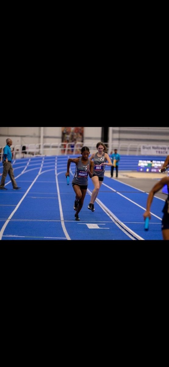 Green Hope senior Corinne Isaacs (‘25) is set to sprint at the next level with Yale’s Division I Track and Field team. Photo used with permission from Corinne Isaacs.  