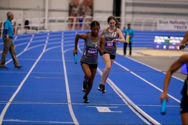 Green Hope senior Corinne Isaacs (‘25) is set to sprint at the next level with Yale’s Division I Track and Field team. Photo used with permission from Corinne Isaacs.  