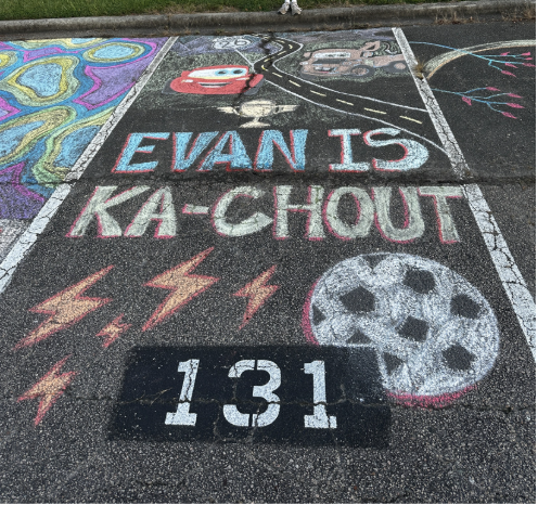 Each year, a day for parking spot decoration is planned among other senior events to boost school spirit as their last year of high school begins.