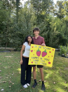 Many homecoming proposals use cute puns and creative designs. Photo used with permission from Parinitha Elisetty (‘26).