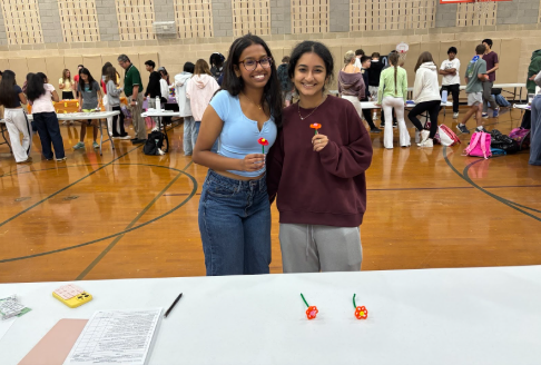 Students who attended the business fair were provided with prop money that they could spend at the 'business' of their choice.