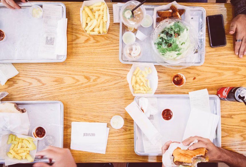 Although meals provided by schools are a great opportunity for most students, these meals aren't always ideal for non-traditional diets. Photo used with permission from Mario Gogh via Unsplash.