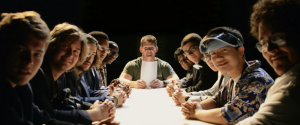 Students with advanced editing skills took on the task of recording and piecing together the introduction skits for Mr. Green Hope (photo used with permission from Mr. O’Brien).