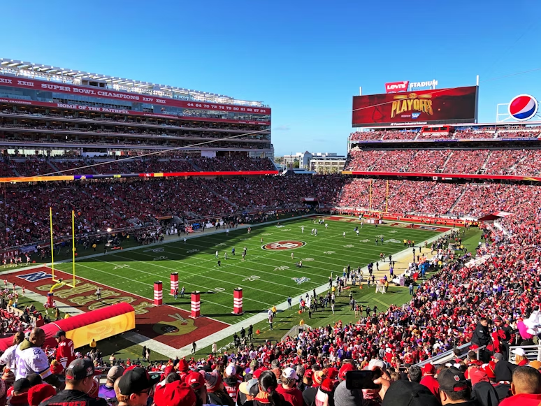 The playoff teams will battle to see who competes at Levi Stadium in Super Bowl LX. Picture used with permission from Naveen Venkatesan via Unsplash.
