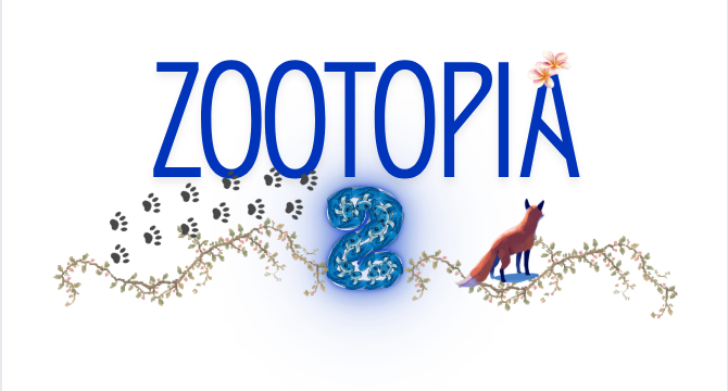 "Zootopia 2" was one of Disney's final releases in the 2025 year. (Photo made in Canva by Anushri Rajani.)