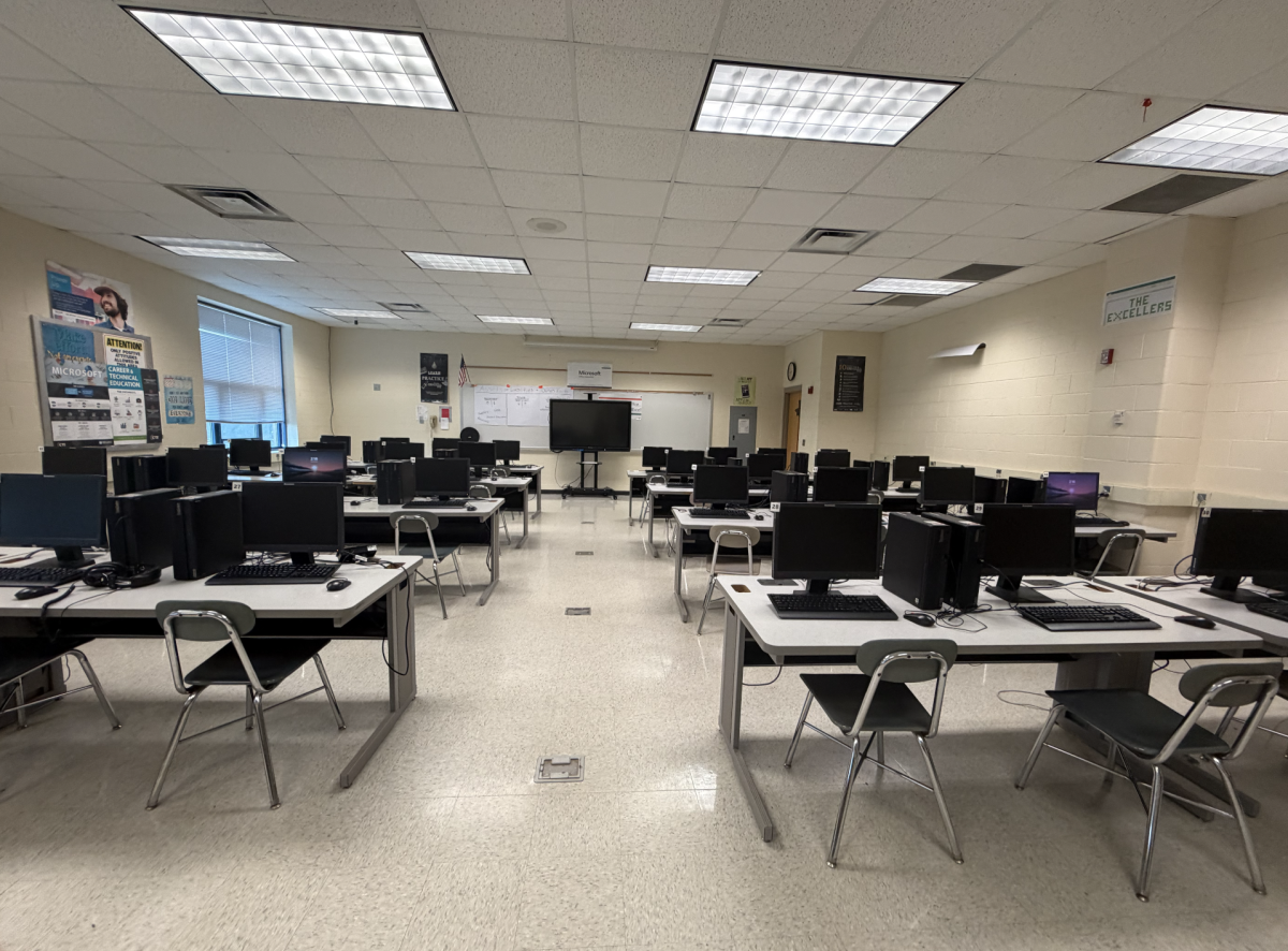 Green Hope has many computer labs available for student use. 