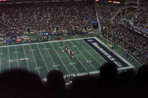 Super Bowl LX (60) is set to be a rematch to remember, with both teams seeking not                                                                               only glory but validation in this year's championship. Image used with permission from Caleb Woods on Unsplash.