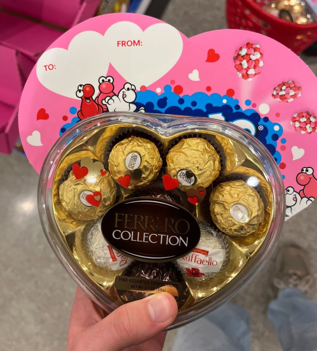 Alongside date night, many couples also buy heartfelt presents for each other.
