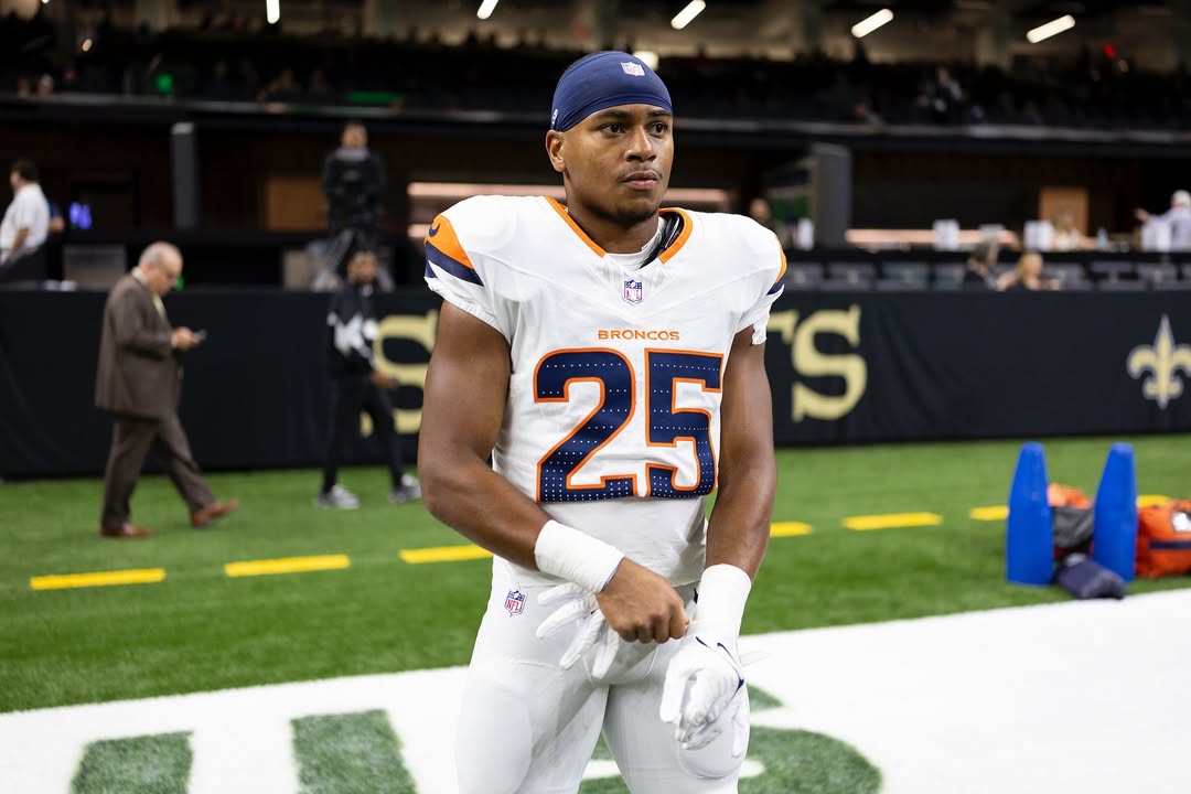 Image of Former Denver Broncos and now Tennessee Titans Runningback Blake Watson, who graduated from Green Hope in 2016. Photo permission provided by Blake Watson.