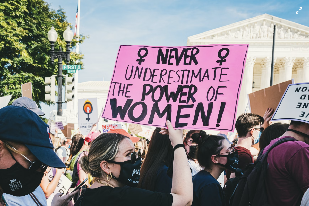 Many people march to promote women's rights every year. Photo used with permission of Gayatri Malhotra via Unsplash. 