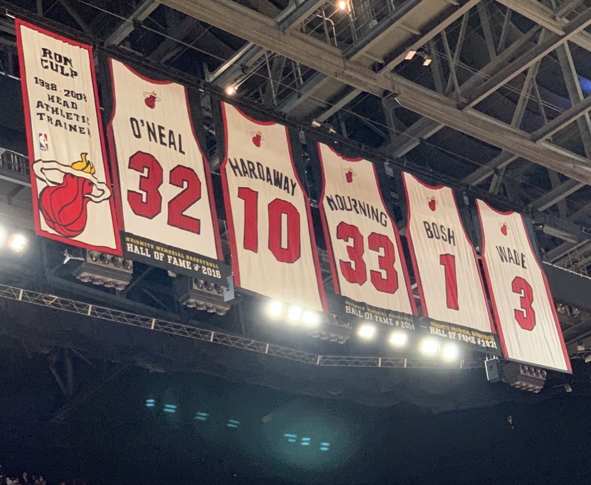 The Miami Heat have had their fair share of great players, highlighting the best of the best by retiring their jerseys to the rafters.
