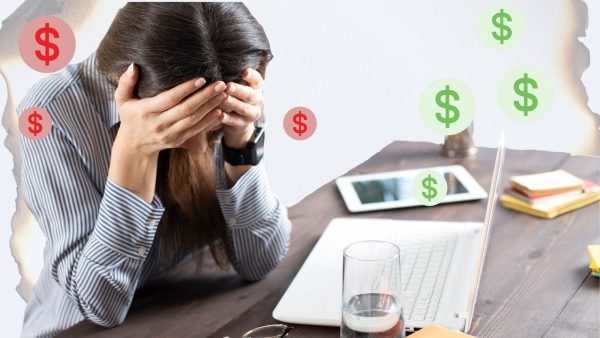 As prices rise and change at whim due to dynamic pricing, the customer suffers. Photo made by Jenna Lipkin using Canva.