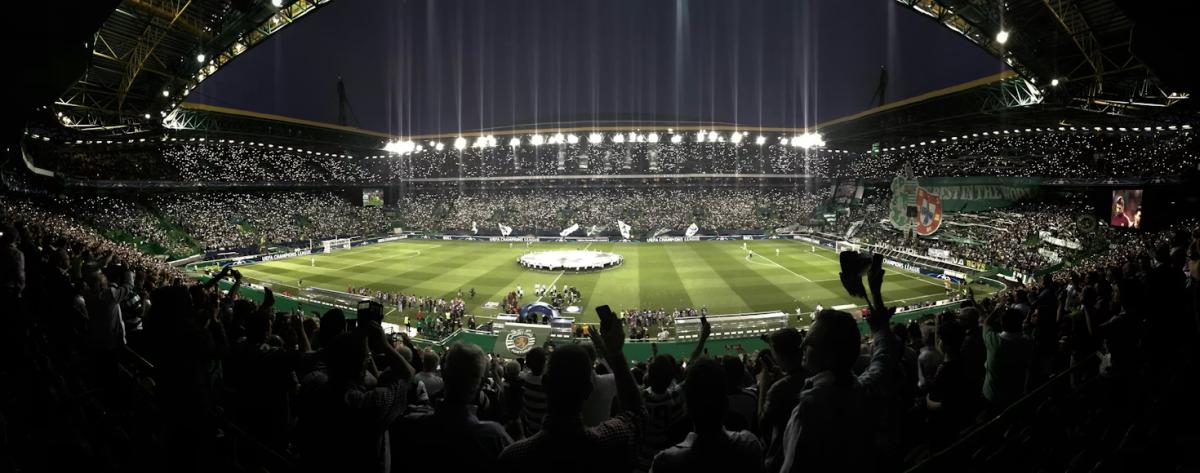 Photo taken of the Estádio José Alvalade, home of Sporting CP, the team who took down Glimt. Photo used with permission from Humberto Santos via Unsplash.