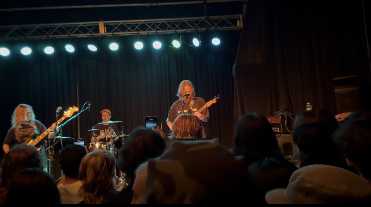 Camping in Alaska performs at live music venue Cats Cradle in Chapel Hill, NC.