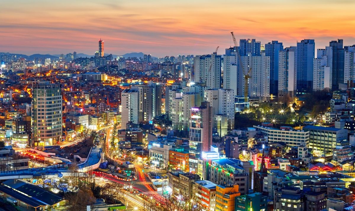 Photo of Seoul Korea, where Kitty travels to attend the Korean International School of Seoul  better known as K.I.S.S.. Photo used with permission by Mathew Schwartz on Unsplash

