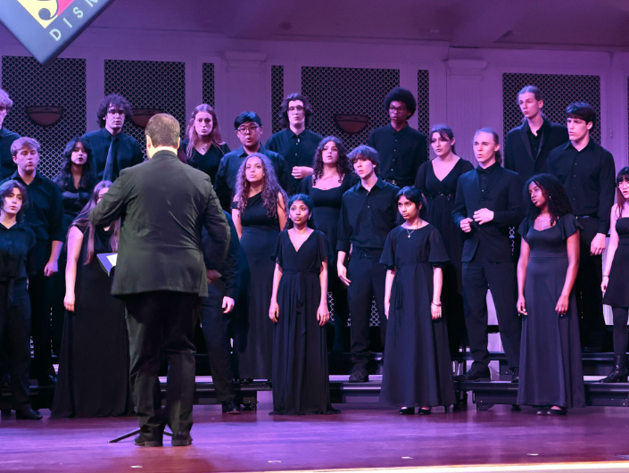 Voices of Hope performed at Disney recently. Photo used with permission from Kat Walker.