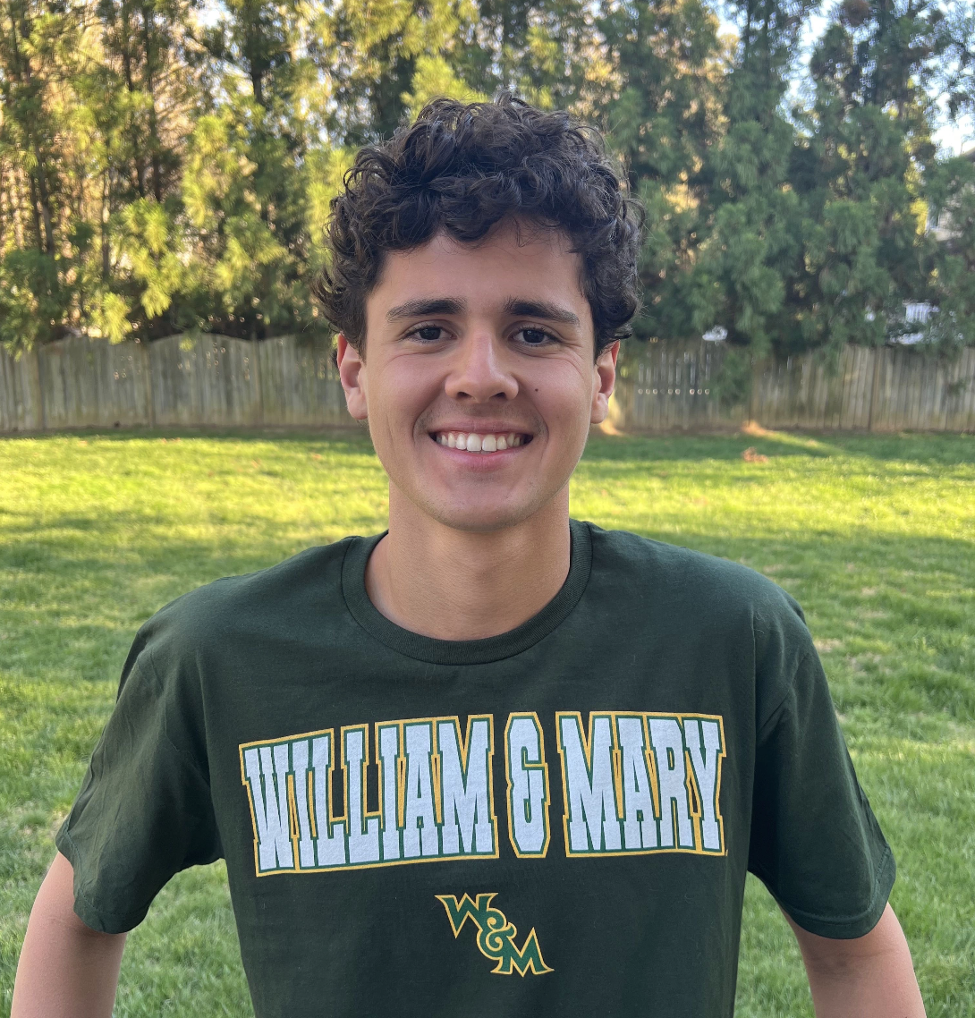 Nick Shalhoub ('26) recently announced his commitment to the College of William and Mary's swim team. Photo used with permission of Nick Shalhoub. 
