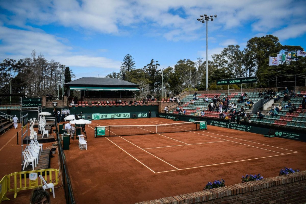 Roland Garros is the only Grand Slam played on clay every year, characterized by its bright orange-red color and chalky texture. Photo used with permission from Gonzalo Facello via Unsplash.