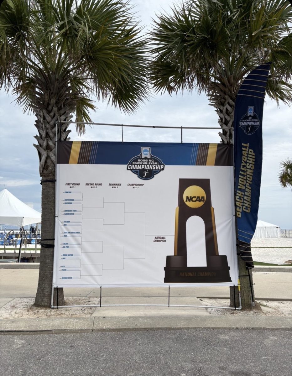 The 2026 beach volleyball bracket. Photo permission granted by Gwen Orth (‘29).